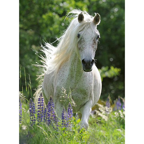 100pc Ravensburger Horse in Flowers Jigsaw Kids/Childrens Puzzle 6Y+