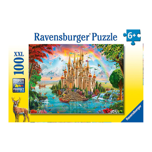 100pc Ravensburger Fairy Castle Jigsaw Puzzle 49x36cm 6y+
