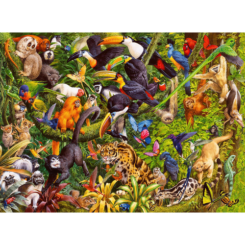 200pc Ravensburger Marvelous Menagerie Jigsaw Puzzle 8+