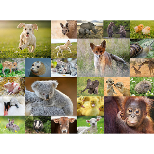 200p Ravensburger Baby Animals Jigsaw Kids/Childrens Puzzle 8Y+