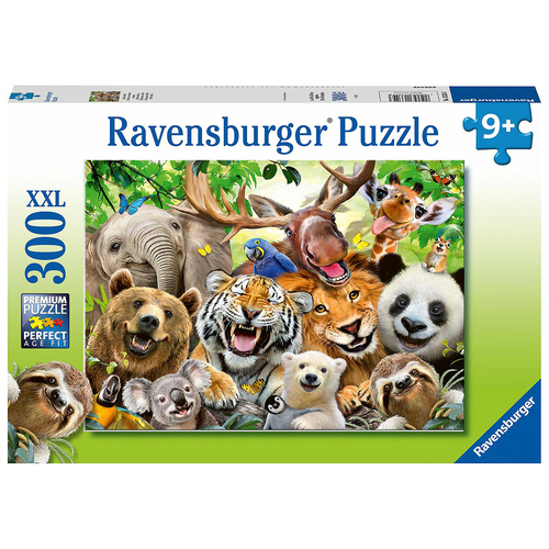 300pc Ravensburger Wild Animal Selfie Jigsaw Kids/Childrens Puzzle 9Y+