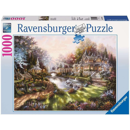 1000pc Ravensburger Morning Glory Jigsaw Puzzle Adults