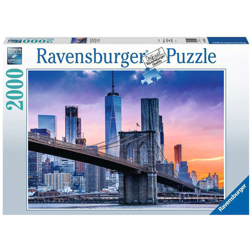 2000pc Ravensburger New York Skyline Jigsaw Puzzle 