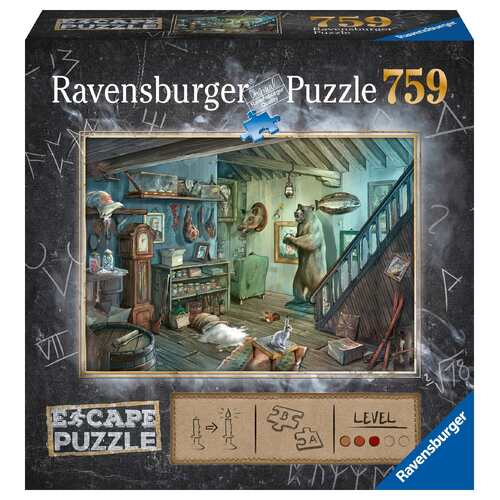 Ravensburger Escape 8 The Forbidden Basement Jigsaw Puzzle Set Adults