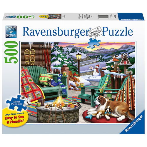 500pc Ravensburger Apres All Day Adults Jigsaw Puzzle Set