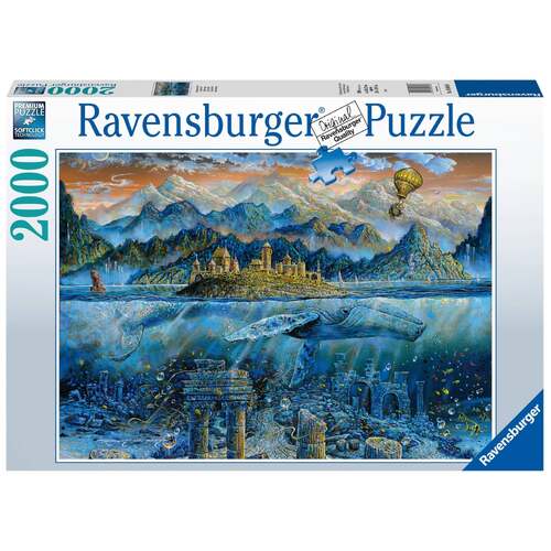 2000pc Ravensburger Wisdom Whale Adults Jigsaw Puzzle Set