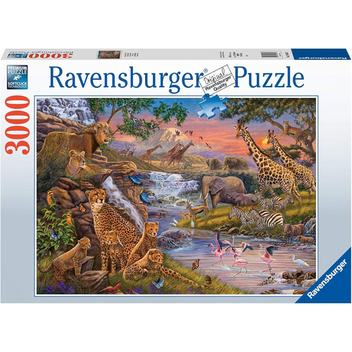 3000pc Ravensburger Animal Kingdom Adults Jigsaw Puzzle 