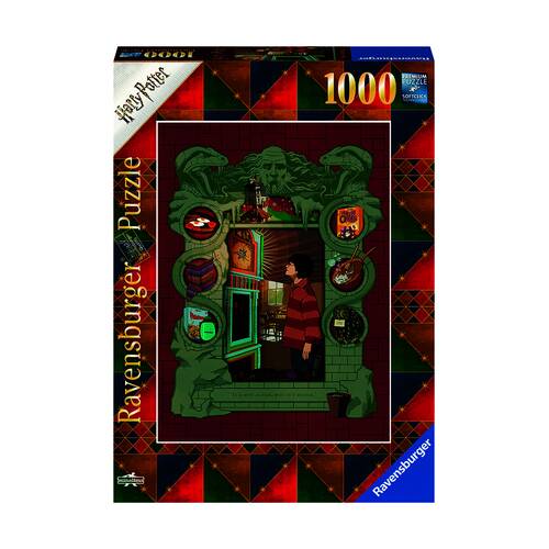 1000pc Ravensburger Harry Potter at Weasley Family Puzzle 34x6cm