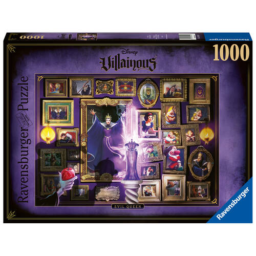 1000pc Ravensburger Disney Villainous Evil Queen Jigsaw Puzzle 70x50cm 14y+