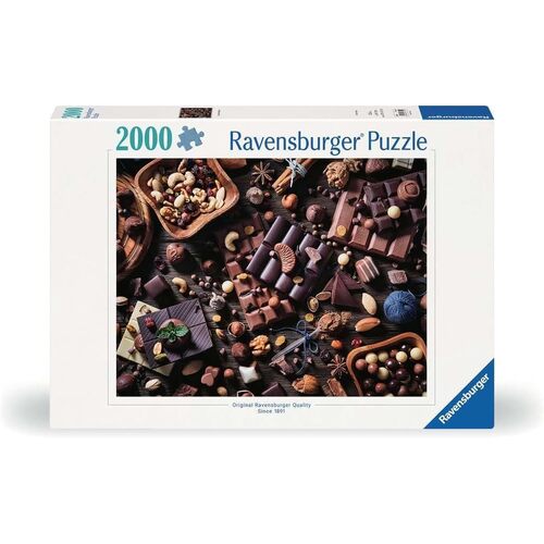 2000pc Ravensburger Chocolate Paradise Family Jigsaw Puzzle 98x75cm