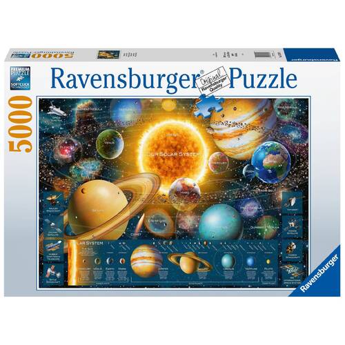 5000pc Ravensburger Space Odyssey Jigsaw Puzzle Set Adults