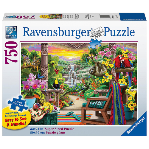 750pc Ravensburger Tropical Retreat Jigsaw Puzzle Adults