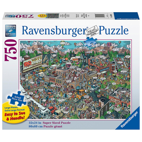 750pc Ravensburger Acts of Kindness Family Jigsaw Puzzle 