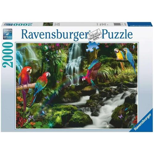 2000pc Ravensburger Parrots Paradise Family Jigsaw Puzzle 98x75cm