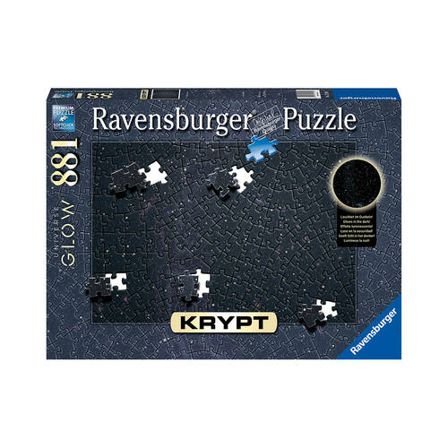 881pc Ravensburger Krypt Universe Glow Spiral Jigsaw Puzzle Toy 6x37cm