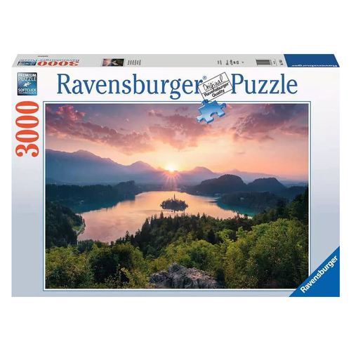 3000pc Ravensburger Lake Bed, Slovenia Jigsaw Puzzle Set Adults