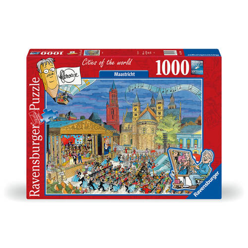 1000pc Ravensburger Maastricht Jigsaw Puzzle 70x50cm 14y+