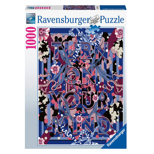 1000pc Ravensburger Turn on Your Mind Jigsaw Puzzle 70x50cm 14y+