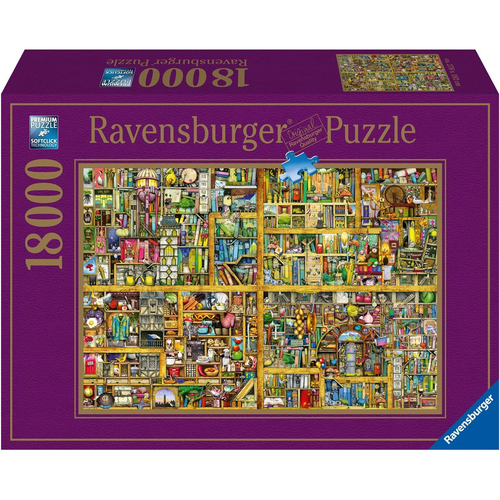 18000pc Ravensburger Magical Bookcase Jigsaw Puzzle 