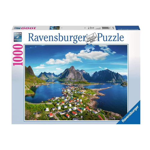 1000pc Ravensburger Lofoten Family Jigsaw Puzzle 70x50cm