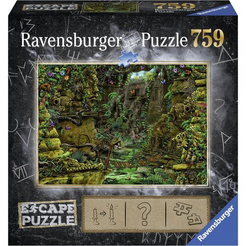 Ravensburger Escape 2 The Temple Grounds Puz Game Set Adults