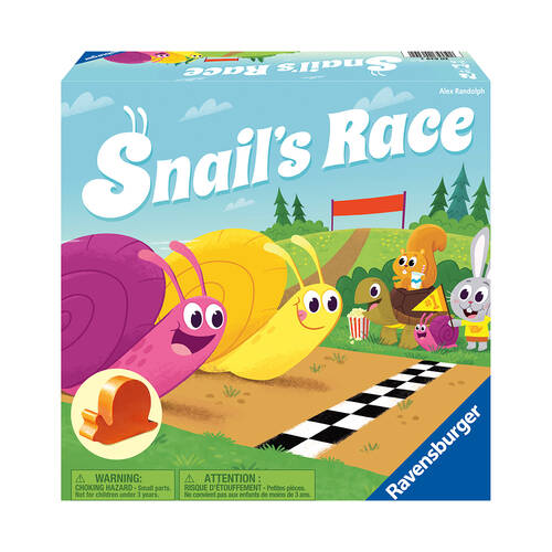 Ravensburger Snail's Pace Race Kids Educational Toy 7x22cm 3y+