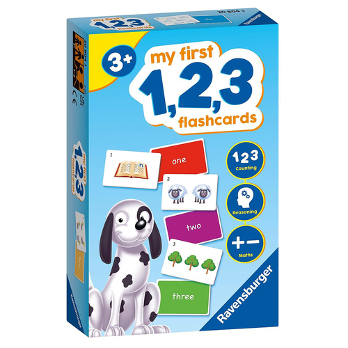 Ravensburger First Number Flashcards Jigsaw Puzzle Set Game 3y+