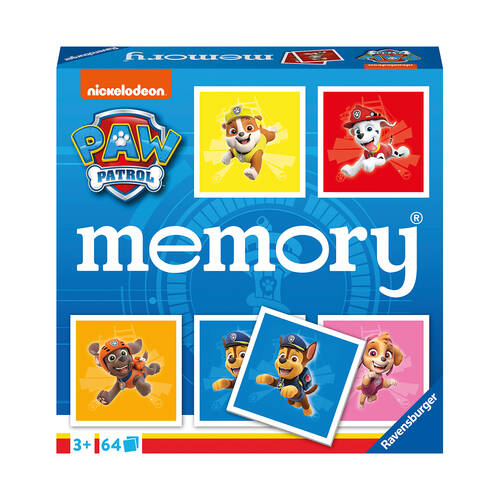 Ravensburger Paw Patrol Memory Kids Toy 5x19cm 3y+