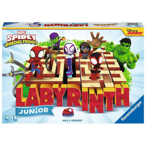 Ravensburger Spidey Junior Labyrinth Classic Maze Board Game Kids Toy 7y+