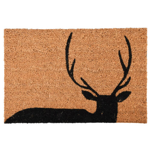 Esschert Design Doormat Deer Indoor Outdoor Decor 60cm Brown