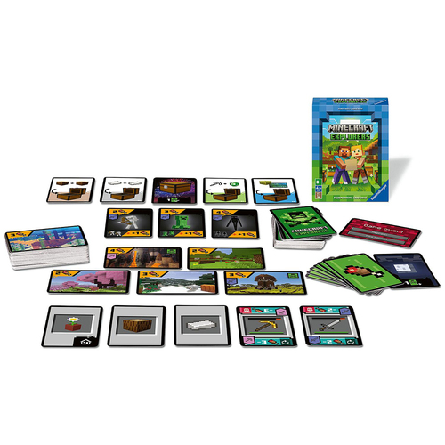 Ravensburger Minecraft Card Kids/Childrens Family Game 9Y+ 