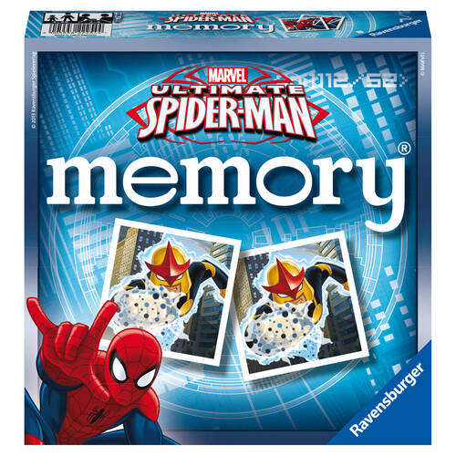 Ravensburger Ultimate Spiderman Memory Classic Family Pairing Game 3y+