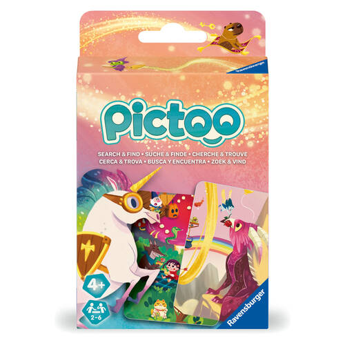 Ravensburger Pictoo Fantasy Fast Paced Search & Find Kids Toy Card Game 3y+