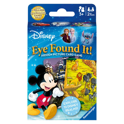 Ravensburger Disney Characters Eye Found It! Kids Toy Family Card Game 3y+