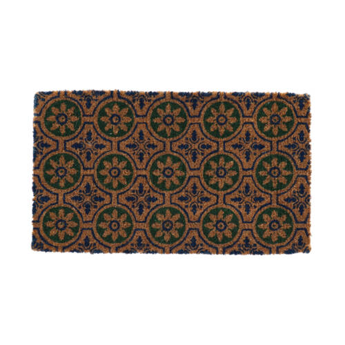 Esschert Design Door Mat Mosaic Tiles Indoor Outdoor Decor 75cm