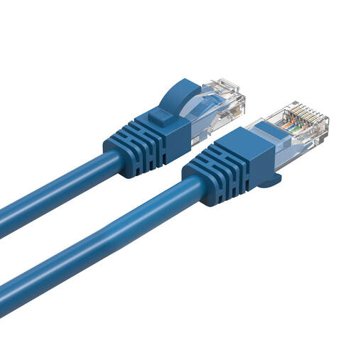 Cruxtec 0.3m CAT6 Network Cable - Blue