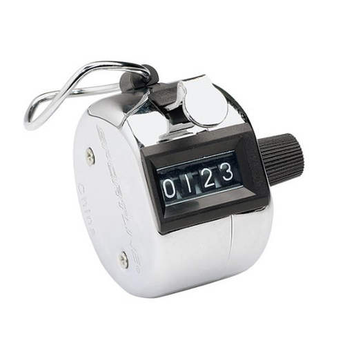 Regent Chrome Plated 4 Digit Tally/Number Counter
