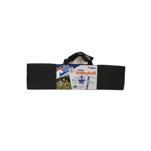 Regent Backyard & Beach Volleyball All in One Playing Set w/ Adjustable Net