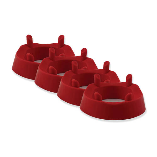 4PK Regent Rugby/Gridiron Sturdy & Firm Target Practice Kicking Tee Equipment Red