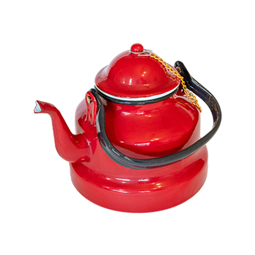 Urban Style Enamelware 2L Multipurpose Kettle - Red