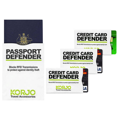 Korjo Credit Card/Passport Defender Pack 