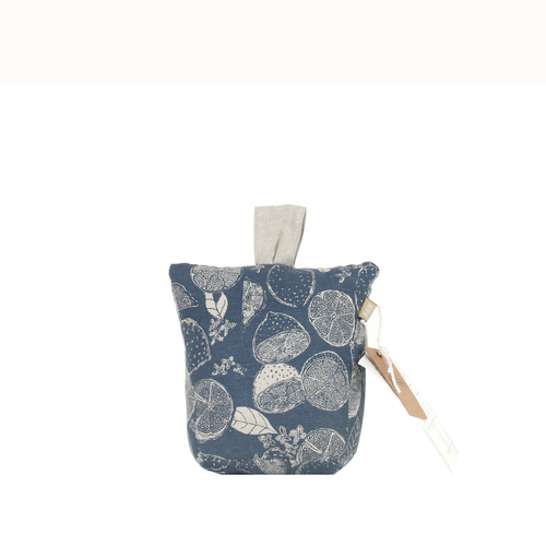 Raine & Humble Lemon Marmalade Cotton Doorstop 25cm Dark Slate