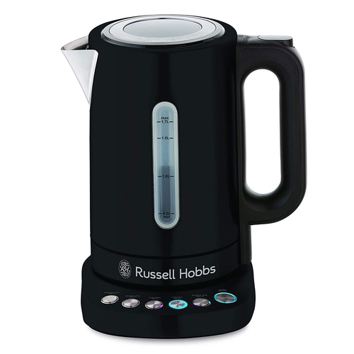 Russell Hobbs RHK510BLK Addison Digital Kettle Matte Black Stainless Steel