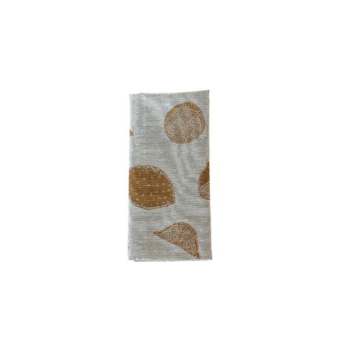 4pc Raine & Humble Lemonade Napkin Set 40cm Golden Yellow