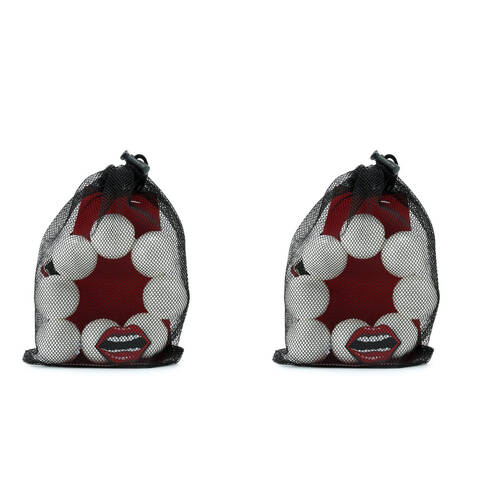 2PK Rocky Horror Show Scented Bath Bombs Necklace Amber and Ginseng