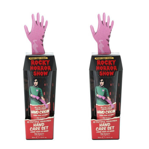 2x 2pc Rocky Horror Show Scented Hand Care Duo Set Amber and Ginseng