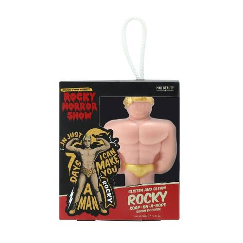 Rocky Horror Show Scented Shower Soap on a Rope Amber and Ginseng