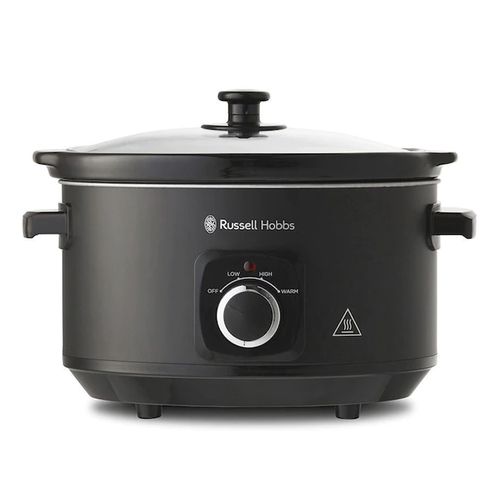 Russell Hobbs RHSC4A Electric 4L Slow Cooker Matte Black