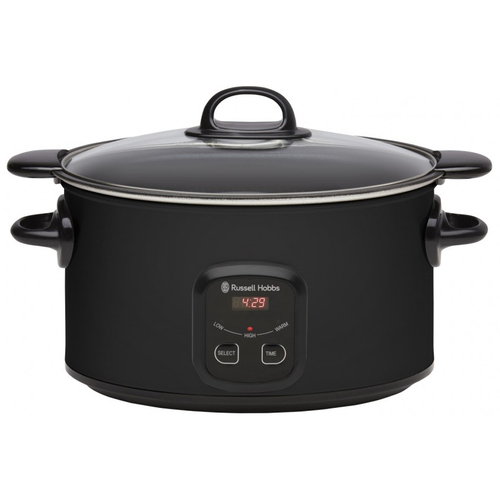 Russell Hobbs RHSC650BLK Electric 6L Searing Slow Cooker Matte Black