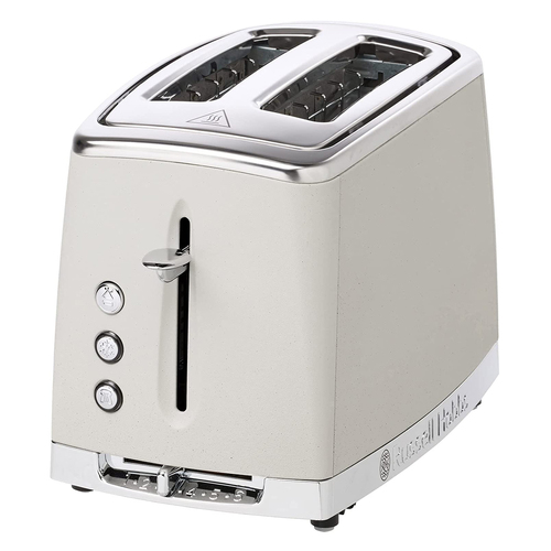 Russell Hobbs RHT62STN Stone Textured 2 Slice Toaster Stainless Steel